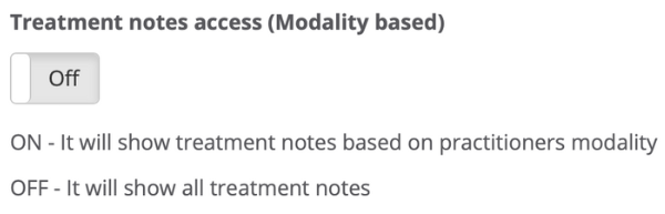Restrict access to notes